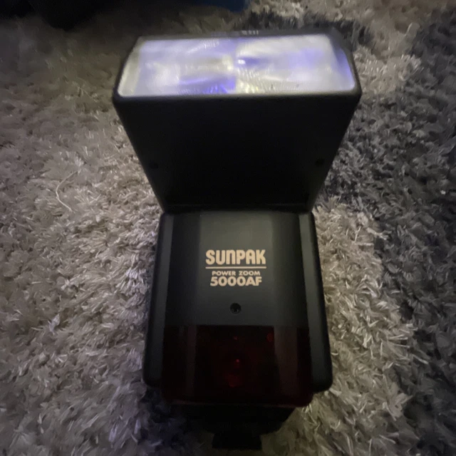 Sunpak PZ5000AF Shoe Mount Flash for  Konica Minolta
