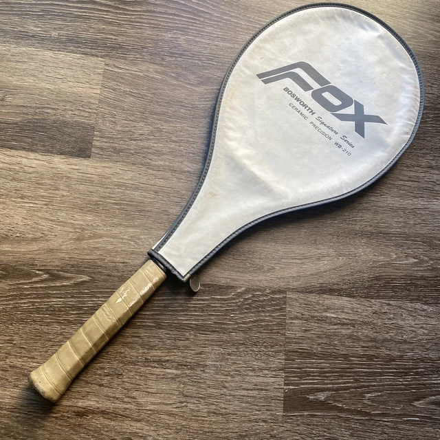 FOX CERAMIC PRO WB-215 TENNIS RACQUET (4 5/8) BOSWORTH SERIES LONG TERM STORAGE