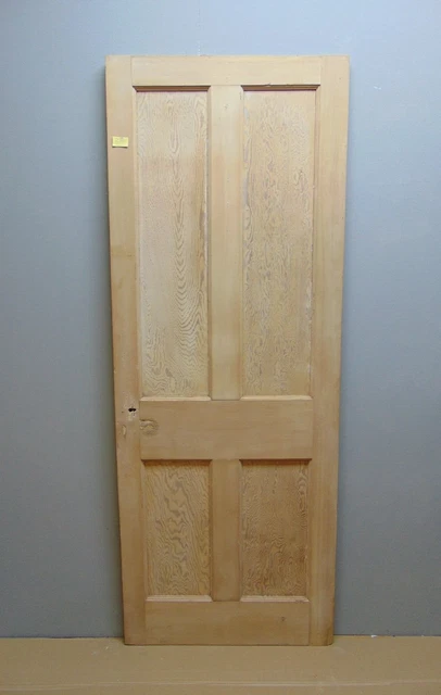 Door 28 3/4" x 76" Pine Victorian 4 Panel Internal ref  238D