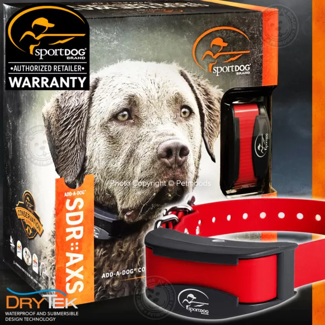 SportDOG SDR-AXS Extra Collar Stubborn Dog for SD-425X SD-425XS SD-825X SD-1225X
