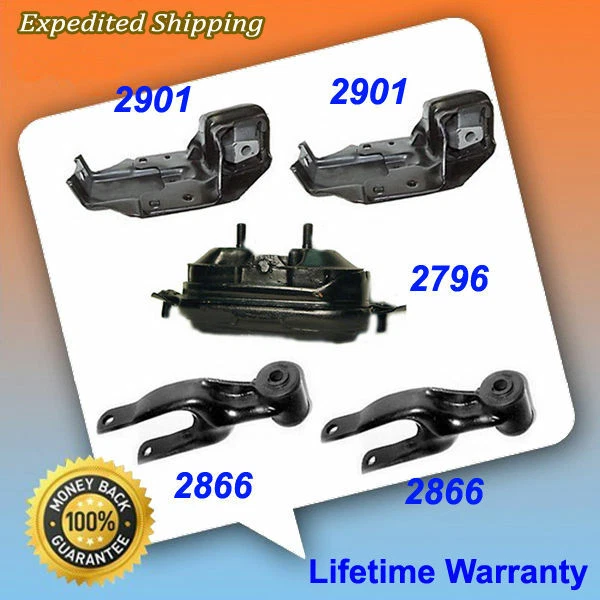 Set di 4 supporti motore per motore, compatibili con Chevrolet Cruze