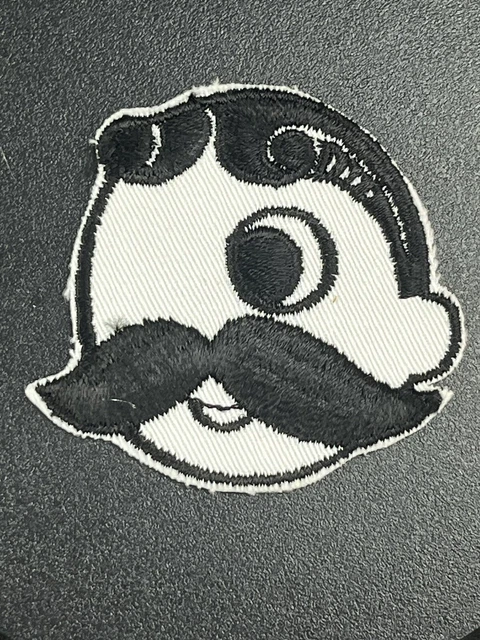 Vintage National Bohemian Beer Advertising Mr. Boh Patch FREE SHIPPING