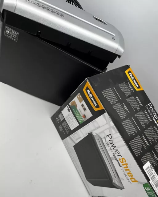 Fellowes Powershred P-25S Aktenvernichter mit Streifenschnitt P-1, 7 mm, bis...