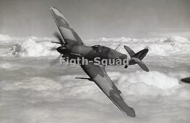 WW2 Picture Photo RAF Figther Hawker Hurricane Mk 2D 8093