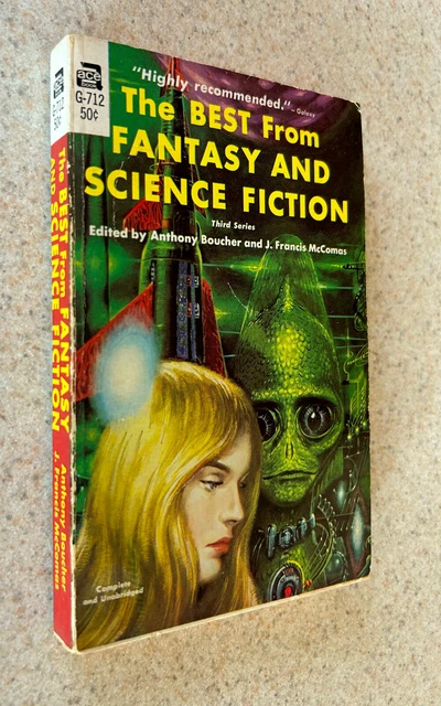 BOUCHER BESTE Fantasy Science Fiction 3 Ace G712 Taschenbuch