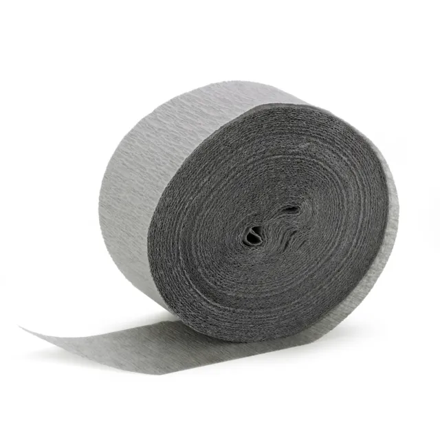 Birthday Express - Dove Grey (Silver) Crepe Paper 81'