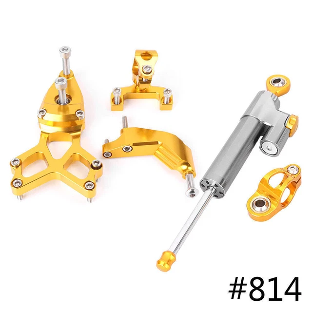 Ammortizzatore sterzo con kit supporti per Honda CBR1000RR 2008-2014 2009 10 11 12