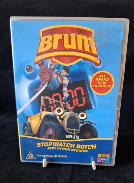 DVD BRUM STOPWATCH Botch Automotive Car Animation Children Family ...