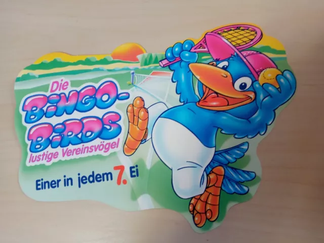 Ü-Ei Figuren Palettenanhänger Die Bingo Birds 1996