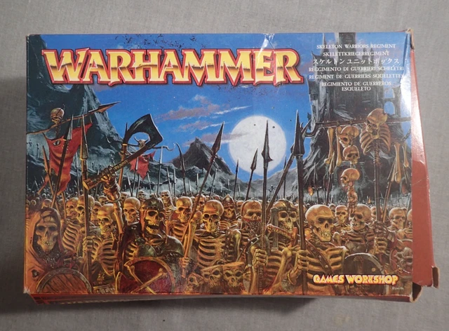 Warhammer SKELETON WARRIORS - 1996 - Games Workshop Citadel (LEGGI!) Sealed #1 Warhammer SKELETON WARRIORS - 1996 - Games Workshop Citadel (LEGGI!) Sealed #1