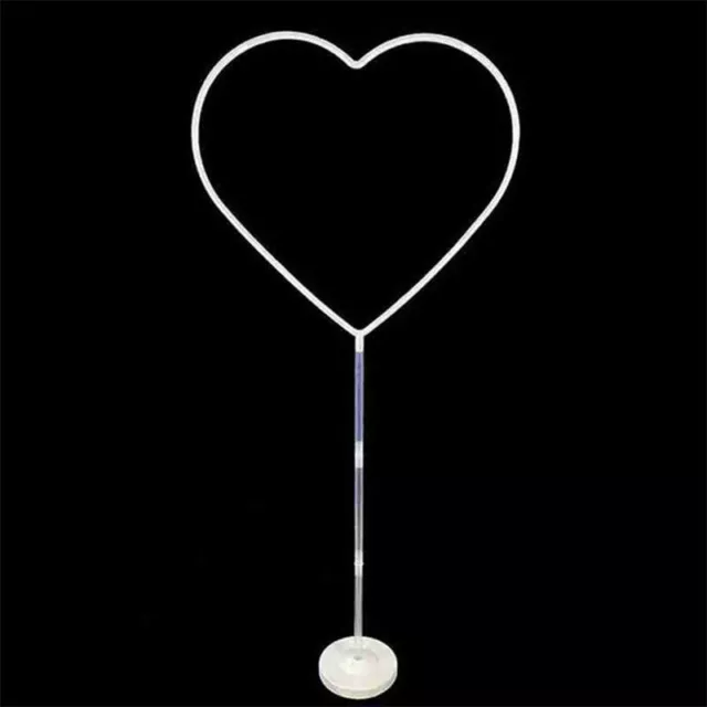 155cm Heart Shape Balloon Stand Arch Frame Wreath Wedding DIY Party Decor