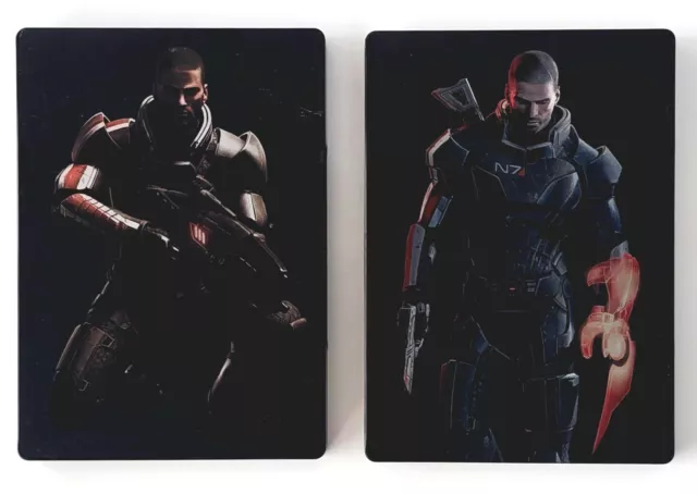 Mass Effect 2 & 3 Collector's Steelbook (Xbox 360) Lot of 2 Bundle