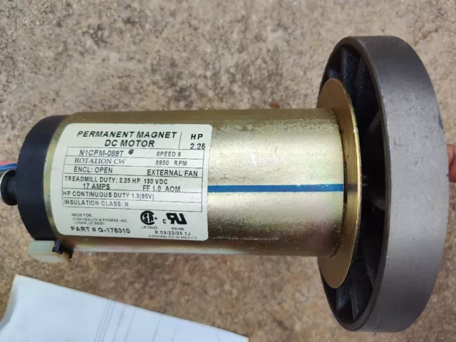2.25 hp treadmill 2025 motor
