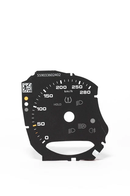 Novosibirsk Russia May 2019 Ford Escape Close Dashboard Speedometer Tachometer - Stock Editorial