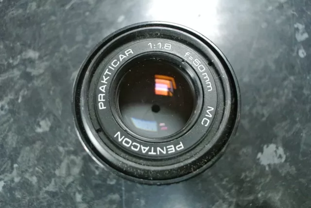 VINTAGE PENTACON MC PRAKTICAR 50MM F1.8 PRAKTICA MOUNT (lens B)