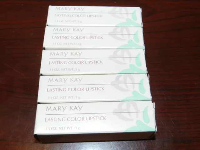 Mary Kay Crème Long Lasting Signature Color Lipstick OLD STOCK NEW NIB - U PICK!