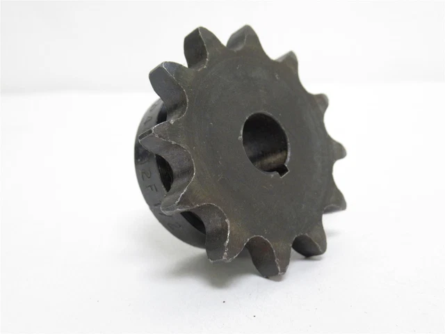 230835 New-No Box; Tri-Clover 40B12F 1/2 Sprocket #40; 12 Tooth; 1/2"ID