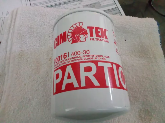 Cim Tek 70016 - 400-30 Hi Capacity, 30 Micron Filter Cimtek