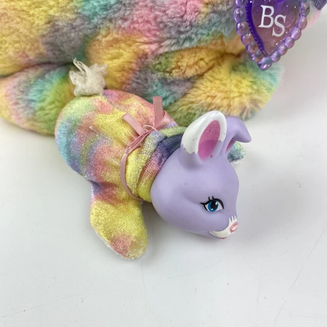 JUST PLAY Bunny Surprise Stuffed Toy Plush Breezy with her Baby £