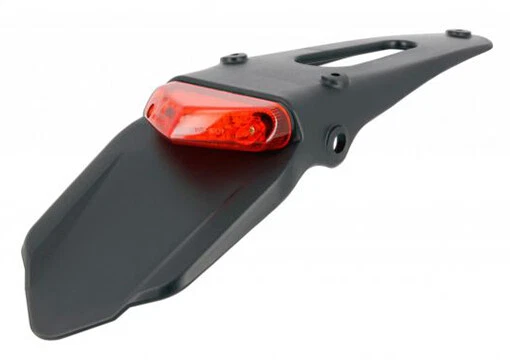 Portatarga Enduro A Led Rtech INTEGRA Inclinazione 30 Gradi Per Uso