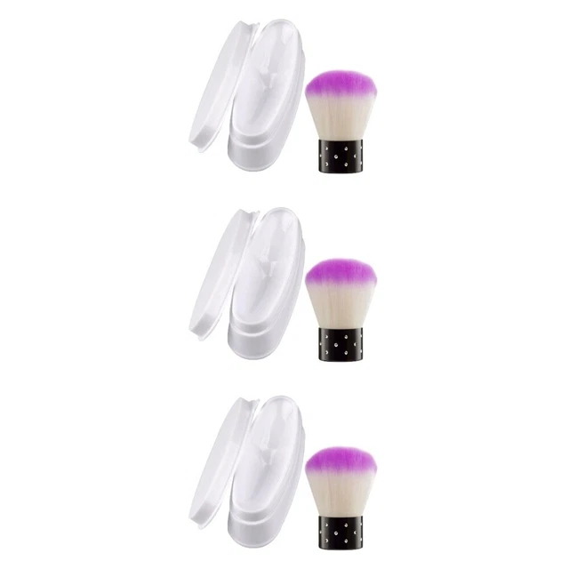 3 ensembles Ongles Trempage Poudre Boîtes DIY Nail Art Outil