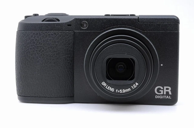 MINT Box / 302 Shots RICOH GR DIGITAL II 10.1MP Digital Camera Black  JAPAN #3 4
