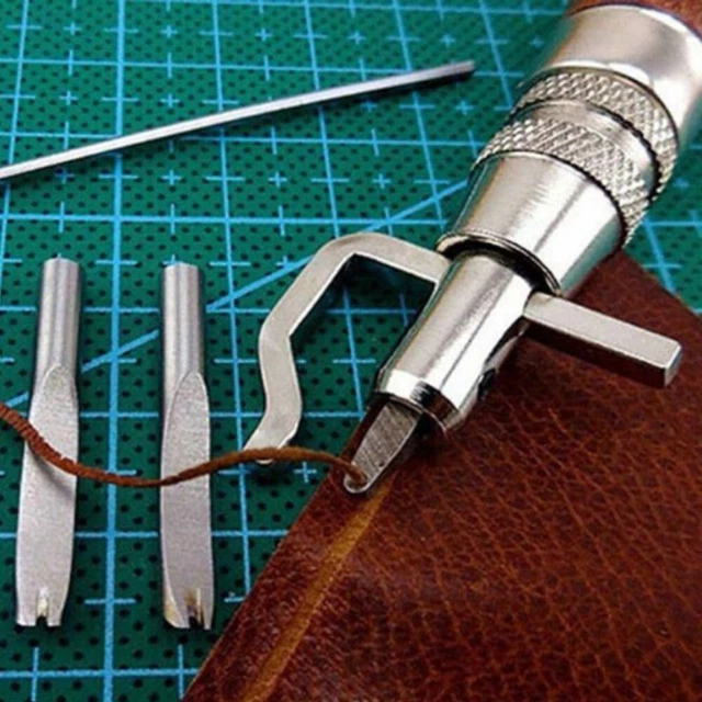 Kit D'outils Pour Travail Du Cuir - Qualité Supérieure - Pour La Maroquinerie Personnalisée - Neuf