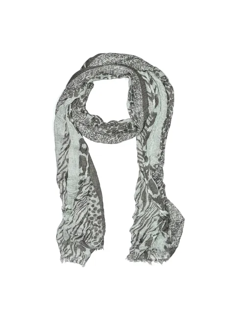 Collective Concepts Women Blue Scarf One Size