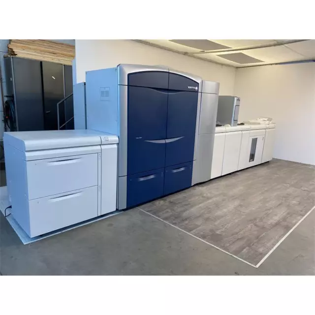 Xerox 1000 Colour Press inkl. 5. Farbe, Fiery, Finisher, Paperdeck MwSt. ausw.