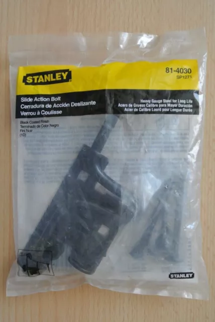 STANLEY Slide Action Bolt - Heavy Steel Gauge - 81-4030 - SP1271
