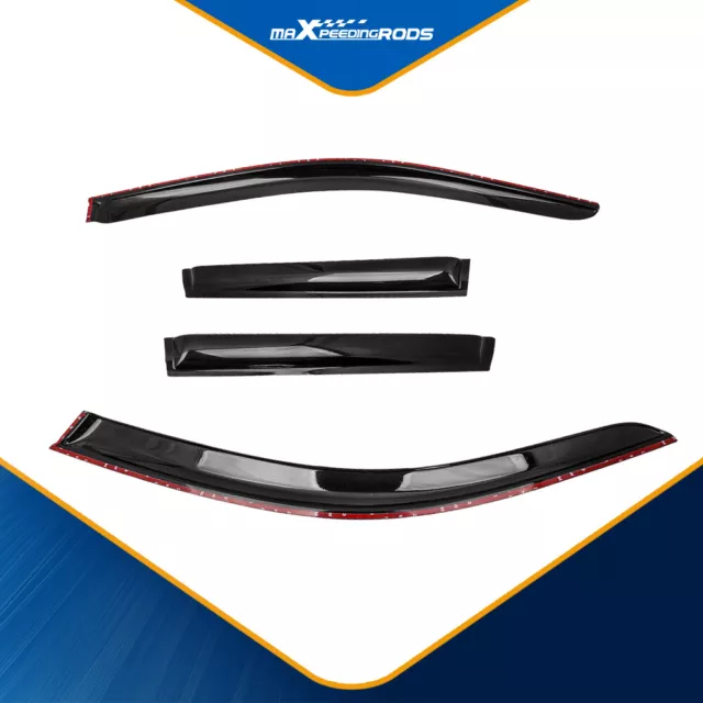 4pcs Weather Shields For Ford Territory  SZ SX SY 2004-2020 Window Rain Guard