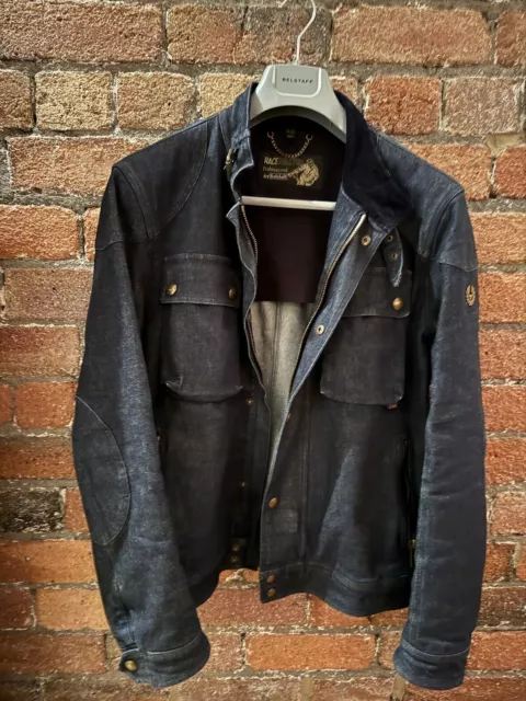 Belstaff Racemaster Denim Indigo Jacket 52