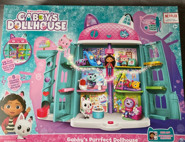 GABBY'S DOLLHOUSE PURRFECT Playset New Spin Master DreamWorks Netflix £ ...