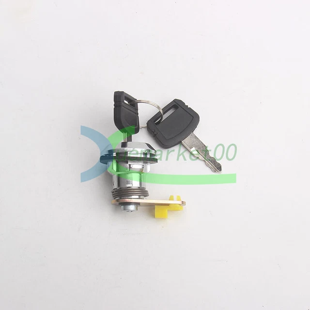 Cab Door Lock Cylinder With Key Fit For Hitachi 120 200-5 EX-5 Excavator