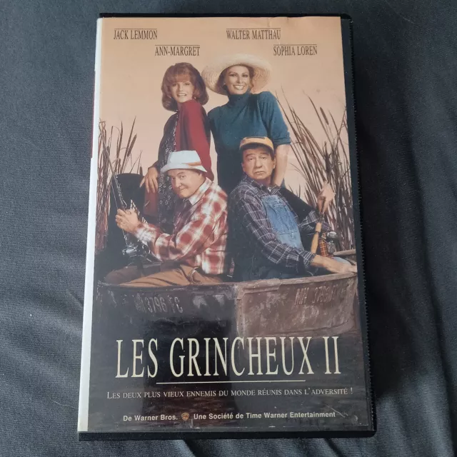 LES GRINCHEUX 2 en VHS tres rare avec Jack LEMMON et Sophia LOREN