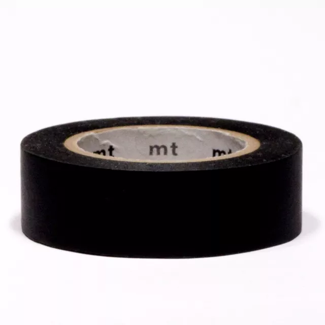 Masking Tape MT black / schwarz MT01P207RZ Washi Tape Klebeband aus Papier NEU