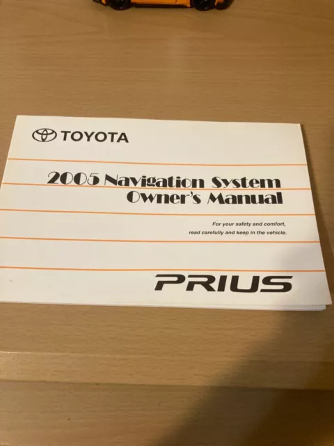 2005 Toyota Prius Navigation System Owners Manual (129 pages)