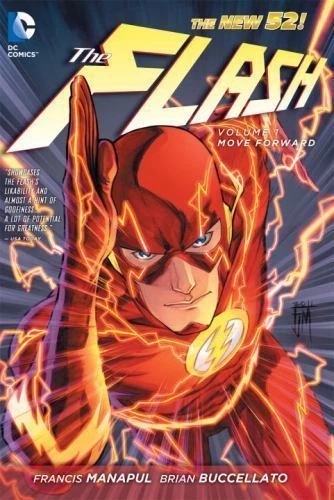 Move Forward by Francis Manapul and Brian Buccellato (2012, Hardcover) Ex Librar