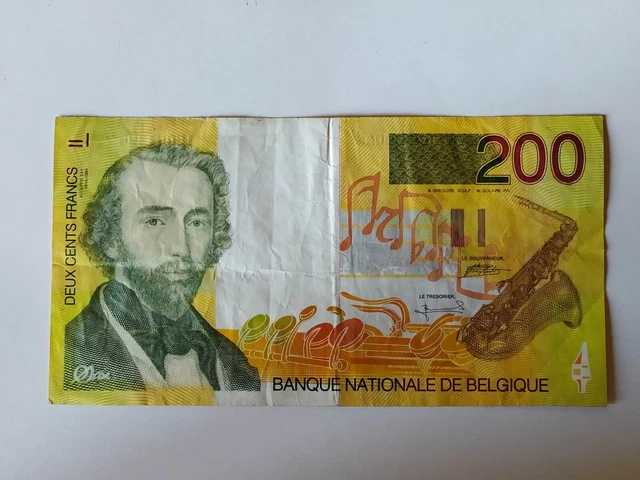 Belgium 200 francs 1995