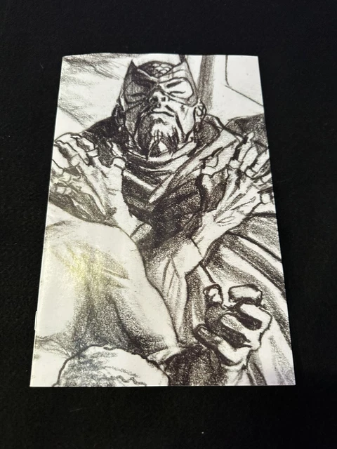 Invincible Iron Man #4 1:100 Alex Ross Timeless Sketch Variant (Nm) Mandarin