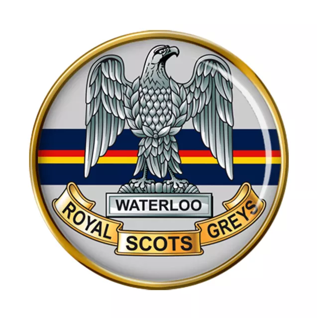 Royal Scots Greys, British Army Pin Badge