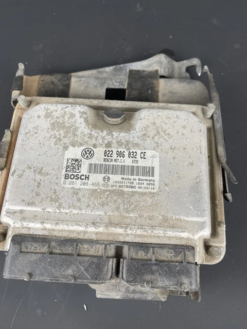 VW GOLF MK5 R32 3.2L BUB Engine Control Unit Module 022 906 032 ce $297 ...