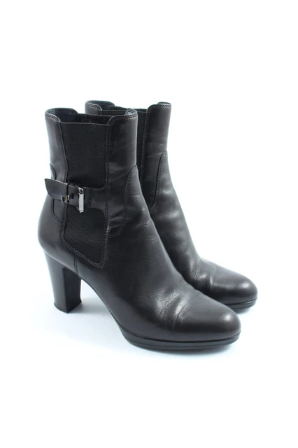 SERGIO ROSSI Bottines à enfiler Dames T 36 noir style décontracté