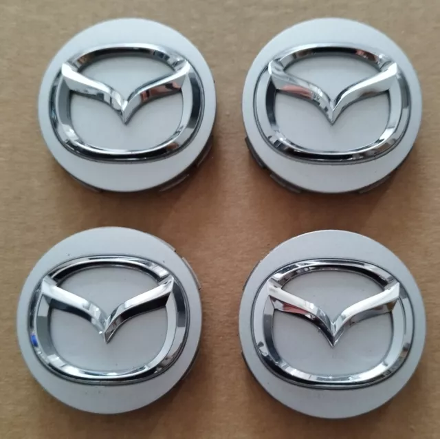 4x Mazda Nabendeckel Felgendeckel 2447