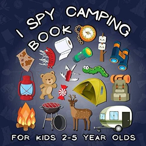 I SPY CAMPING! Fun Educational Guessing Game Books For Kids And EUR 47