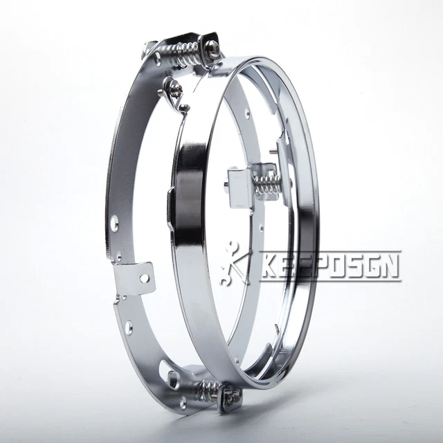 Staffa finitura anello fari rotondi 7" per Harley Street Glide Ultra Electra Glide