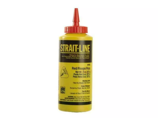 Irwin Strait-Line Chalk Refill Red 227G (8Oz) STL64902