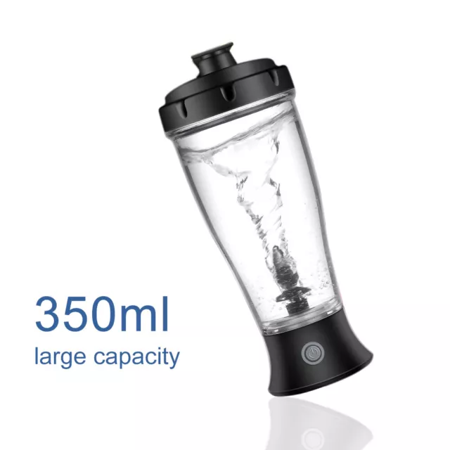 350ML Travel Portable Electric Shaker Bottle Mixer Cup Automatic For Protein Gym