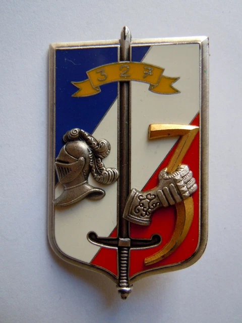 INSIGNE PROMOTION GENDARMERIE 327° CHAUMONT OBSOLETE ORIGINAL EUR 14,99