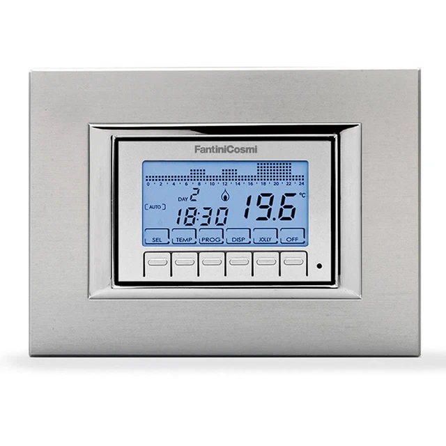 Fantini Cosmi Thermostat Programmable Intellicomfort CH143MB